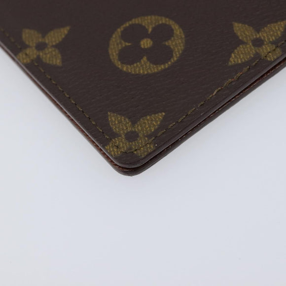 LOUIS VUITTON Monogram Couverture Passport Case M64502 LV Auth am13269A