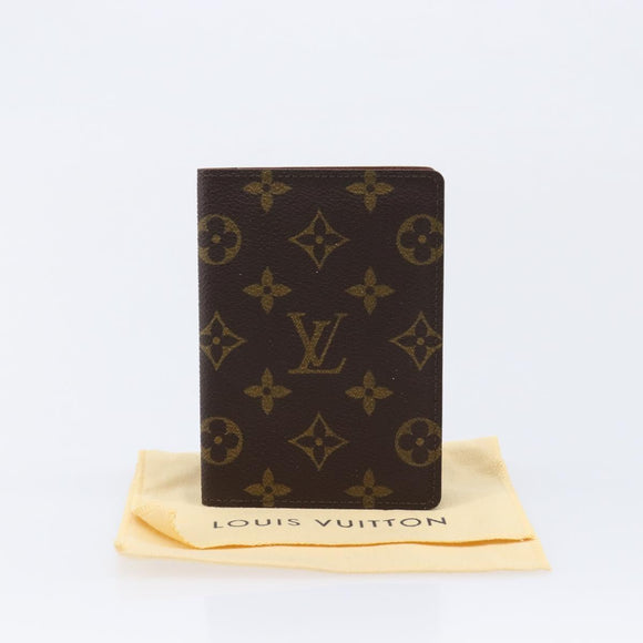 LOUIS VUITTON Monogram Couverture Passport Case M64502 LV Auth am13269A