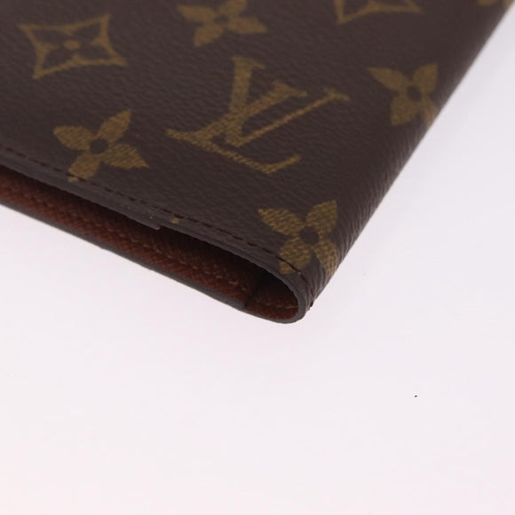 LOUIS VUITTON Monogram Couverture Passport Case M64502 LV Auth am13270V