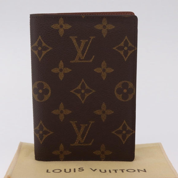 LOUIS VUITTON Monogram Couverture Passport Case M64502 LV Auth am13270V