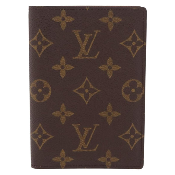 LOUIS VUITTON Monogram Couverture Passport Case M64502 LV Auth am13270V
