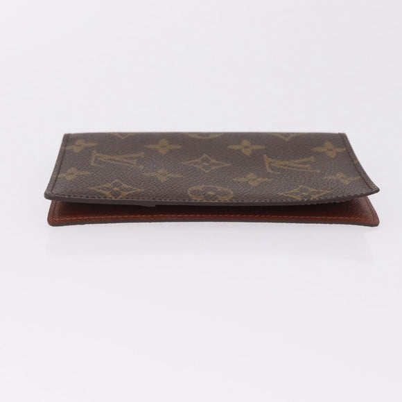LOUIS VUITTON Monogram Couverture Passport Case M64502 LV Auth am13270V