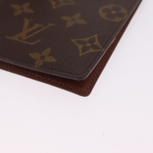 LOUIS VUITTON Monogram Couverture Passport Case M64502 LV Auth am13270V