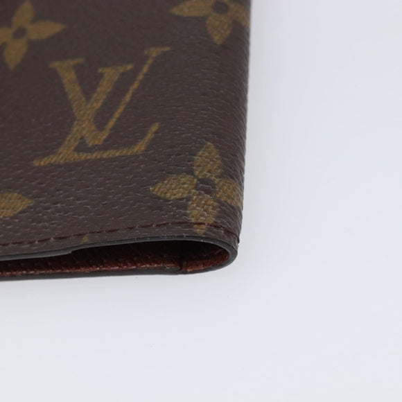 LOUIS VUITTON Monogram Couverture Passport Case M64502 LV Auth am13272V