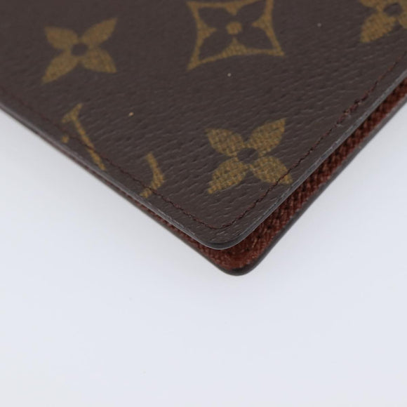 LOUIS VUITTON Monogram Couverture Passport Case M64502 LV Auth am13272V