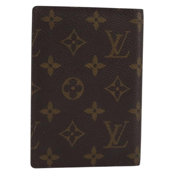 LOUIS VUITTON Monogram Couverture Passport Case M64502 LV Auth am13272V