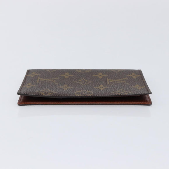 LOUIS VUITTON Monogram Couverture Passport Case M64502 LV Auth am13272V