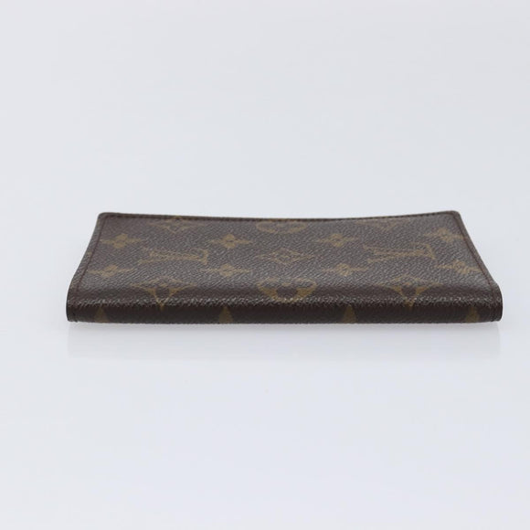LOUIS VUITTON Monogram Couverture Passport Case M64502 LV Auth am13272V