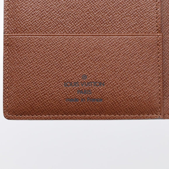 LOUIS VUITTON Monogram Couverture Passport Case M64502 LV Auth am13273M