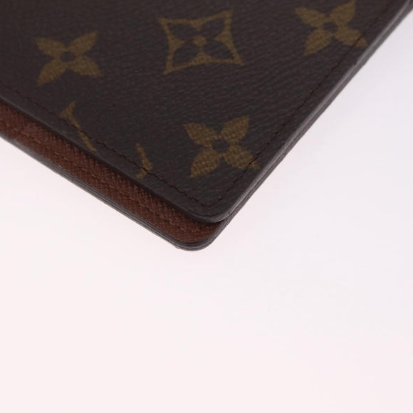 LOUIS VUITTON Monogram Couverture Passport Case M64502 LV Auth am13274V