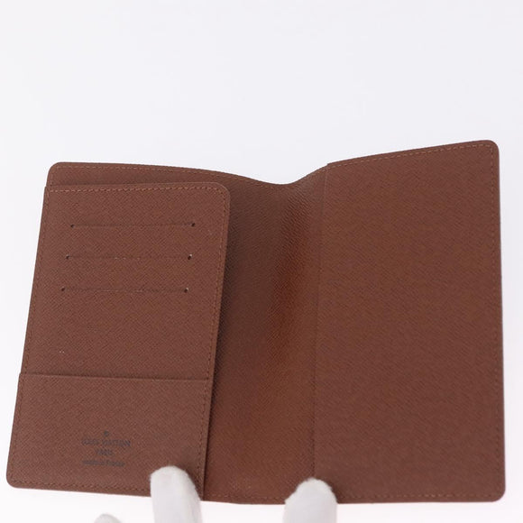 LOUIS VUITTON Monogram Couverture Passport Case M64502 LV Auth am13274V