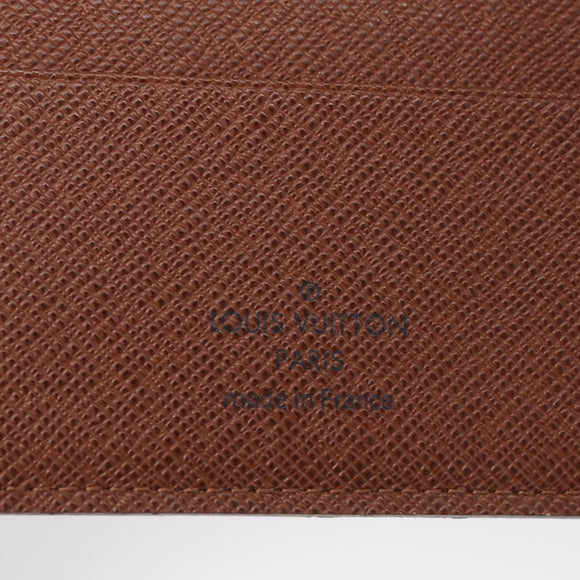 LOUIS VUITTON Monogram Couverture Passport Case M64502 LV Auth am13274V
