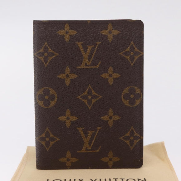 LOUIS VUITTON Monogram Couverture Passport Case M64502 LV Auth am13274V