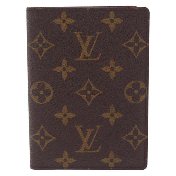 LOUIS VUITTON Monogram Couverture Passport Case M64502 LV Auth am13274V