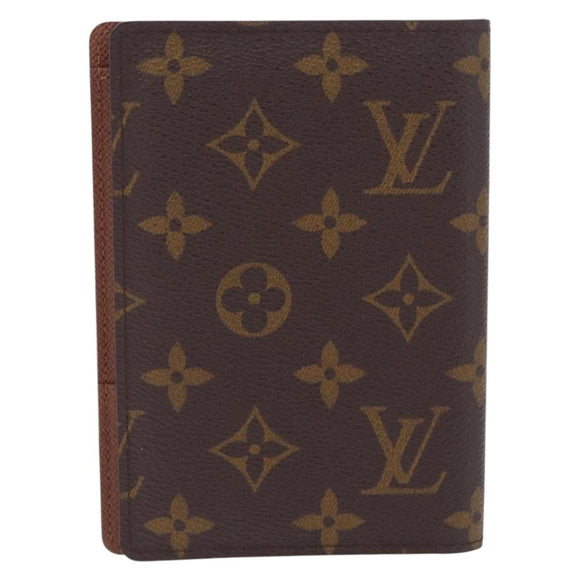 LOUIS VUITTON Monogram Couverture Passport Case M64502 LV Auth am13274V