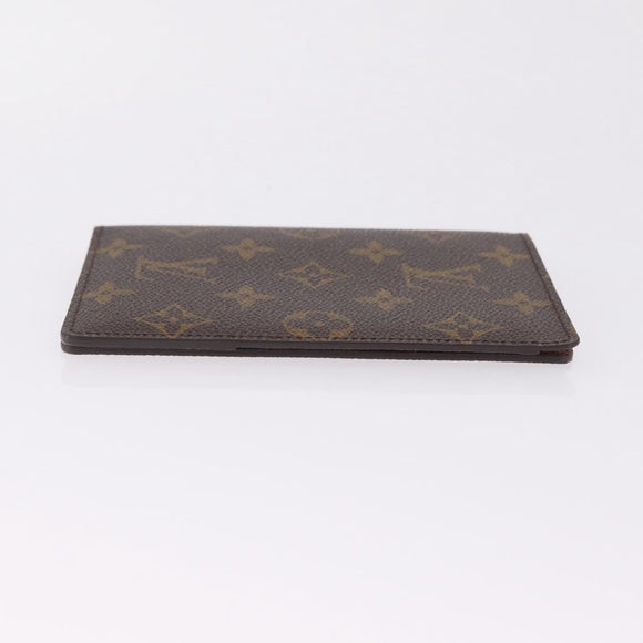 LOUIS VUITTON Monogram Couverture Passport Case M64502 LV Auth am13274V