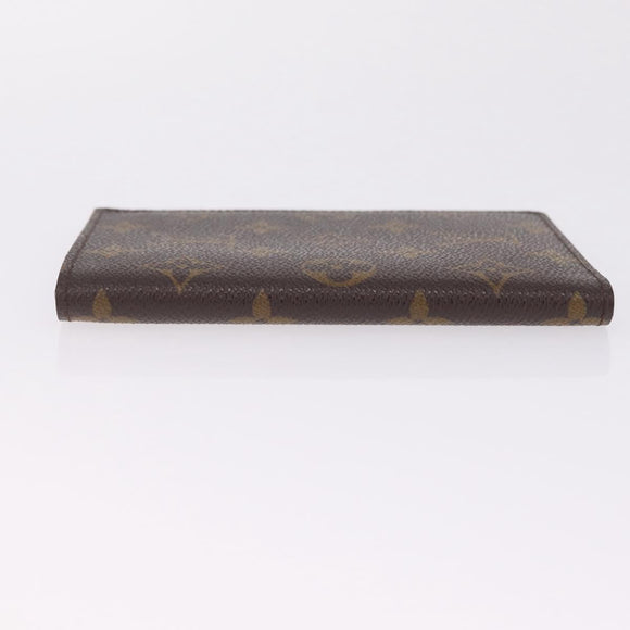 LOUIS VUITTON Monogram Couverture Passport Case M64502 LV Auth am13274V