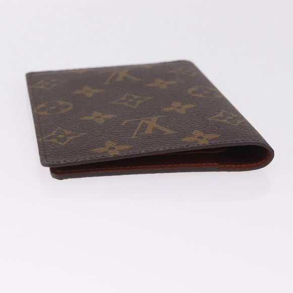 LOUIS VUITTON Monogram Couverture Passport Case M64502 LV Auth am13274V