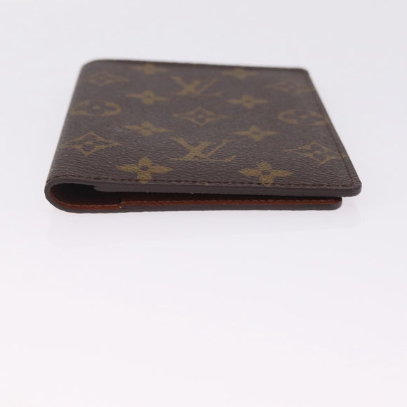 LOUIS VUITTON Monogram Couverture Passport Case M64502 LV Auth am13274V