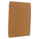 Bottega Veneta INTRECCIATO Passport Case Leather Beige Auth am13275V-1