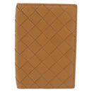 Bottega Veneta INTRECCIATO Passport Case Leather Beige Auth am13275V-2