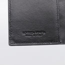 Bottega Veneta INTRECCIATO Passport Case Leather Black Auth am13276V-12