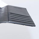 Bottega Veneta INTRECCIATO Passport Case Leather Black Auth am13276V-14