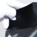 Bottega Veneta INTRECCIATO Passport Case Leather Black Auth am13276V-16