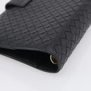 Bottega Veneta INTRECCIATO MM Planner Cover Leather Black 183622 Auth am13277V-10