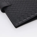 Bottega Veneta INTRECCIATO MM Planner Cover Leather Black 183622 Auth am13277V-11