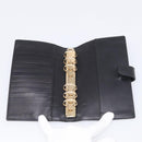 Bottega Veneta INTRECCIATO MM Planner Cover Leather Black 183622 Auth am13277V-15