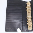 Bottega Veneta INTRECCIATO MM Planner Cover Leather Black 183622 Auth am13277V-16