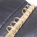 Bottega Veneta INTRECCIATO MM Planner Cover Leather Black 183622 Auth am13277V-18