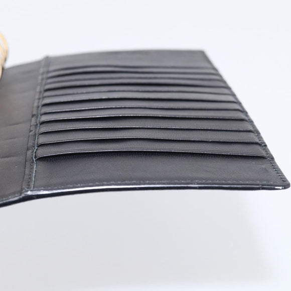 Bottega Veneta INTRECCIATO MM Planner Cover Leather Black 183622 Auth am13277V