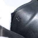 PRADA Passport Case Saffiano leather Black Gold Auth am13278V-21