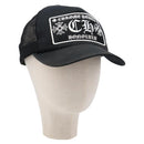 Chrome Hearts Tracker Cap Polyester Black Silver Auth am13279M-1
