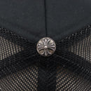 Chrome Hearts Tracker Cap Polyester Black Silver Auth am13279M-10