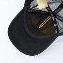 Chrome Hearts Tracker Cap Polyester Black Silver Auth am13279M-13