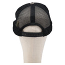 Chrome Hearts Tracker Cap Polyester Black Silver Auth am13279M-3