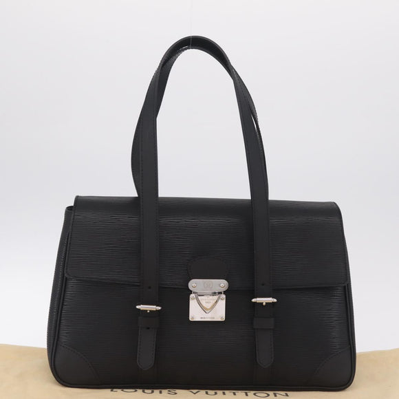 LOUIS VUITTON Epi Segur MM Hand Bag Black M58862 LV Auth am13287V