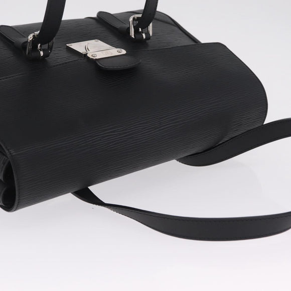 LOUIS VUITTON Epi Segur MM Hand Bag Black M58862 LV Auth am13287V