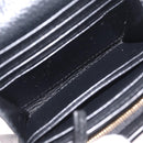 GUCCI GG Supreme GG Marmont Wallet PVC Black Gold 598587 Auth am13292V-16