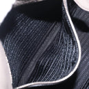 PRADA Side Zip Tote Bag Leather Gray Silver 1BG099 Auth am13295V-25