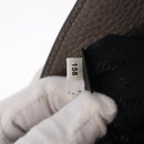 PRADA Side Zip Tote Bag Leather Gray Silver 1BG099 Auth am13295V-26
