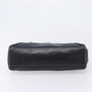 PRADA Hand Bag Leather Black Silver BR1254 Auth am13299V-9
