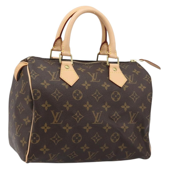 LOUIS VUITTON Monogram Speedy 25 Hand Bag M41528 LV Auth am13321SAV