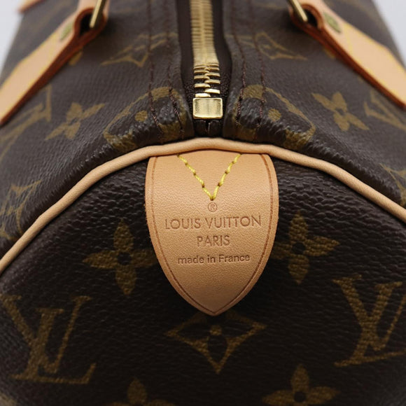 LOUIS VUITTON Monogram Speedy 25 Hand Bag M41528 LV Auth am13321SAV