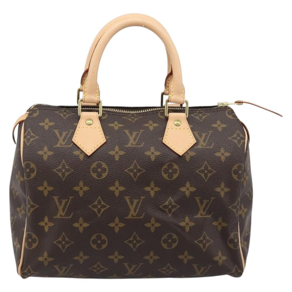 LOUIS VUITTON Monogram Speedy 25 Hand Bag M41528 LV Auth am13321SAV