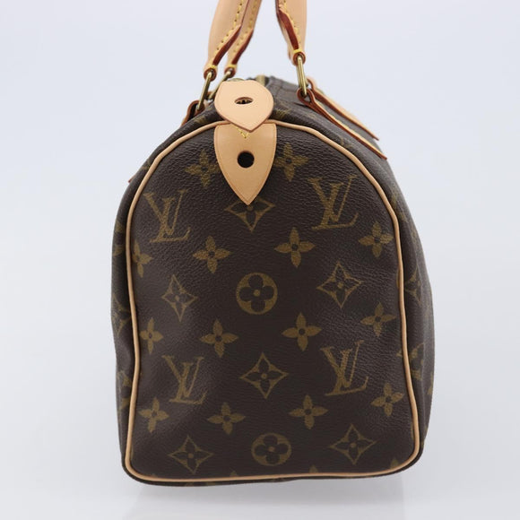 LOUIS VUITTON Monogram Speedy 25 Hand Bag M41528 LV Auth am13321SAV