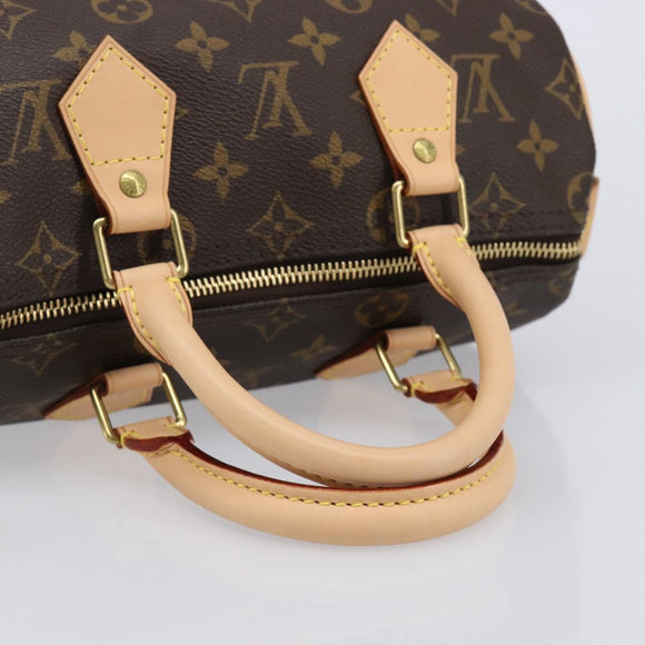 LOUIS VUITTON Monogram Speedy 25 Hand Bag M41528 LV Auth am13321SAV